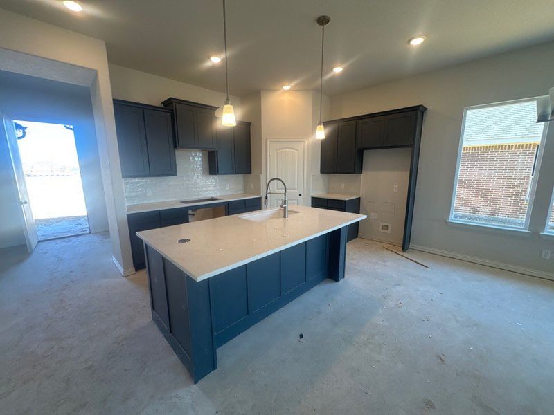 In-progress construction of a new home in Cedar Ridge Estates, Anna, TX (Image 6). In-progress construction of a new home in Cedar Ridge Estates, Anna, TX (Image 6).