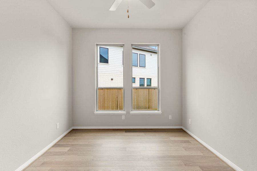 Spacious, unfurnished interior of a new home in Bridgeland, Cypress (Image 19).