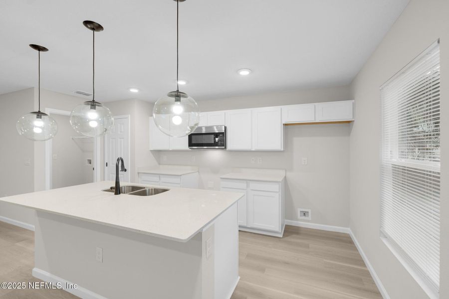 Furnished interior view inside a new home in , Jacksonville (Image 6).