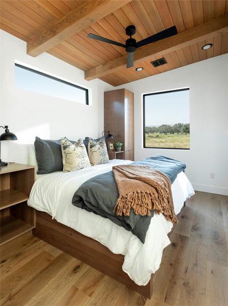 Furnished interior view inside a new home in Hye Springs Ranch, Hye (Image 29).