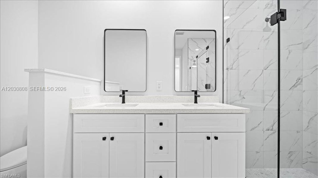 Furnished interior view inside a new home in , Lehigh Acres (Image 9).