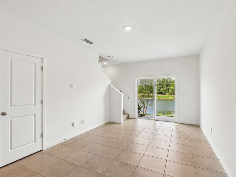 Spacious, unfurnished interior of a new home in The District at Oakleaf - The Commons, Middleburg (Image 8). Spacious, unfurnished interior of a new home in The District at Oakleaf - The Commons, Middleburg (Image 8).
