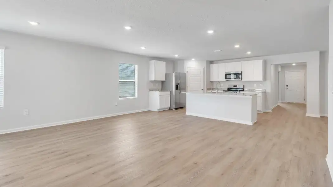 Spacious, unfurnished interior of a new home in Saunders Village, Northwest (Image 17). Spacious, unfurnished interior of a new home in Saunders Village, Northwest (Image 17).