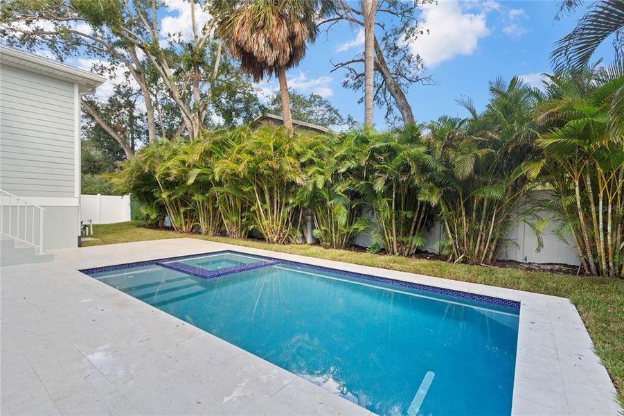 Exterior details and patio area of a home in , Tampa (Image 25). Exterior details and patio area of a home in , Tampa (Image 25).