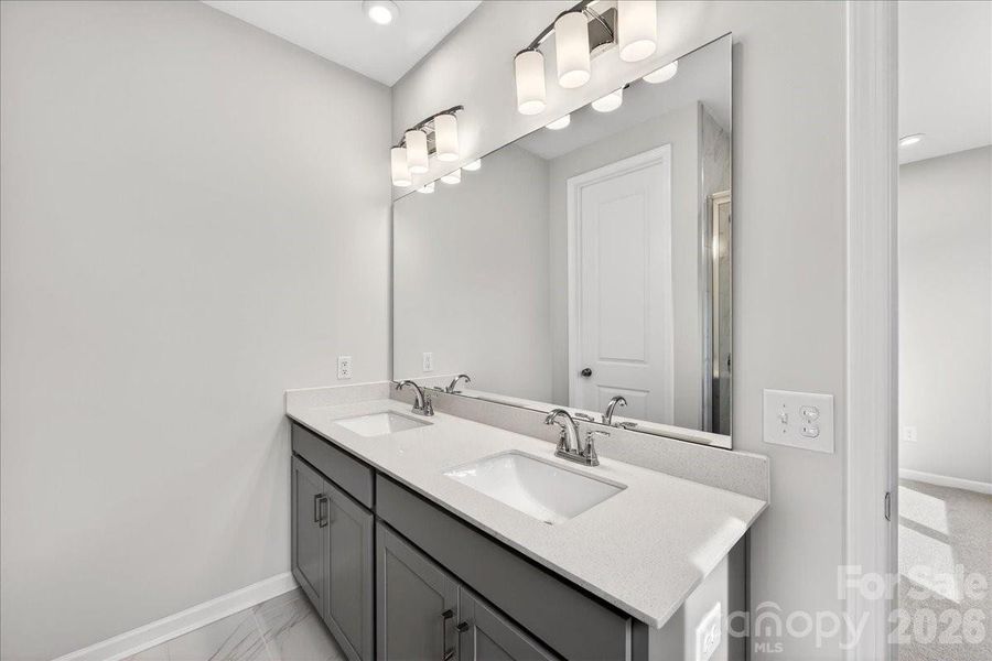 Dual vanity primary bathroom Dual vanity primary bathroom