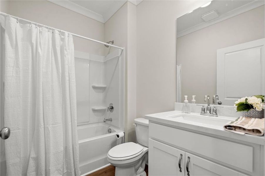 Furnished interior view inside a new home in , Canton (Image 6).