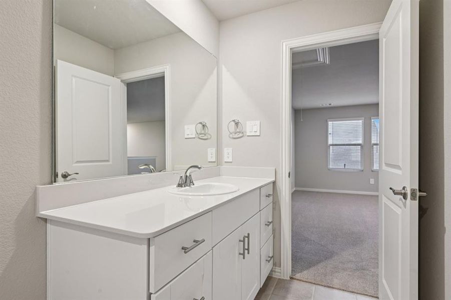 Furnished interior view inside a new home in Lakehaven - Spring Series, Farmersville (Image 16).