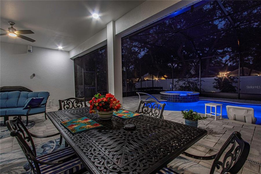 Furnished interior view inside a new home in , Tarpon Springs (Image 31).