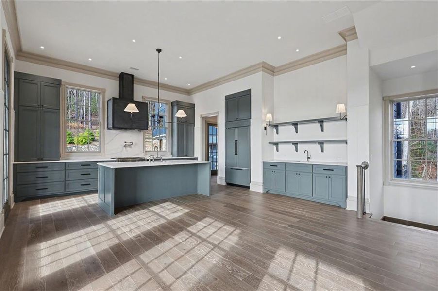 Furnished interior view inside a new home in , Clarkesville (Image 15).