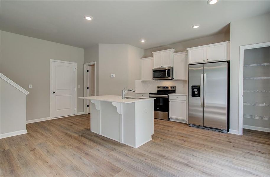 Furnished interior view inside a new home in Towne Center, Hampton (Image 7).