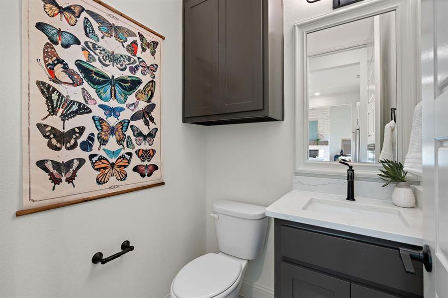 Furnished interior view inside a new home in , Rhome (Image 25).