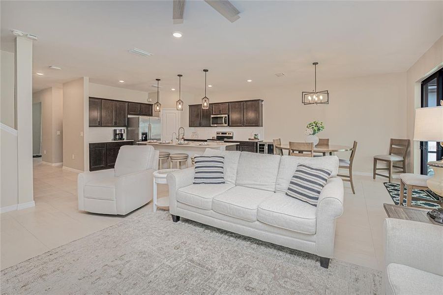 Furnished interior view inside a new home in , North Port (Image 17).