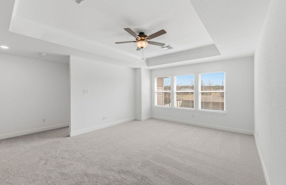 Spacious, unfurnished interior of a new home in Horizon Lake, Leander (Image 28). Spacious, unfurnished interior of a new home in Horizon Lake, Leander (Image 28).