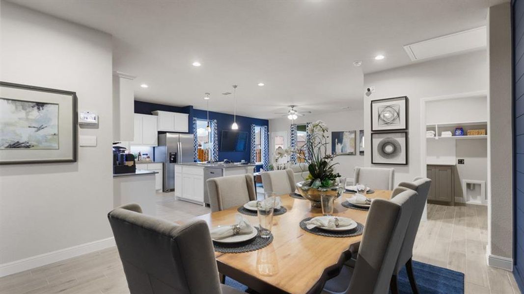 Furnished interior view inside a new home in Legado, Cleburne (Image 10). Furnished interior view inside a new home in Legado, Cleburne (Image 10).