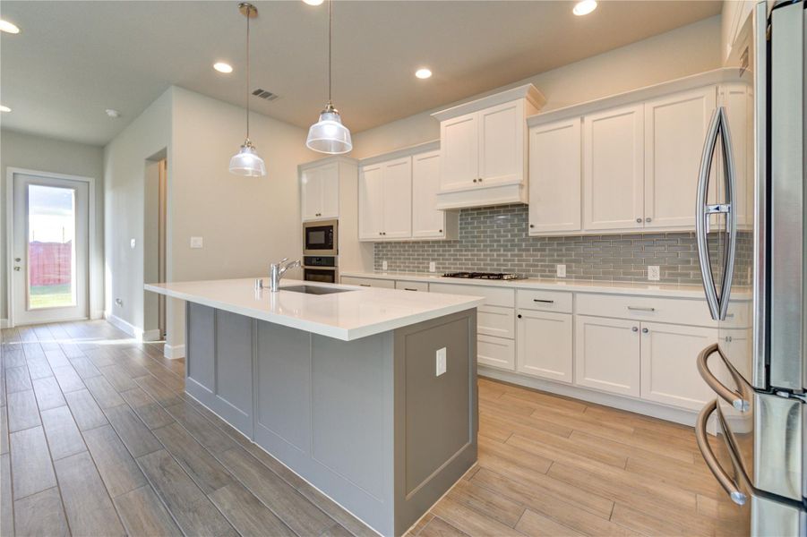 Furnished interior view inside a new home in , Katy (Image 14).