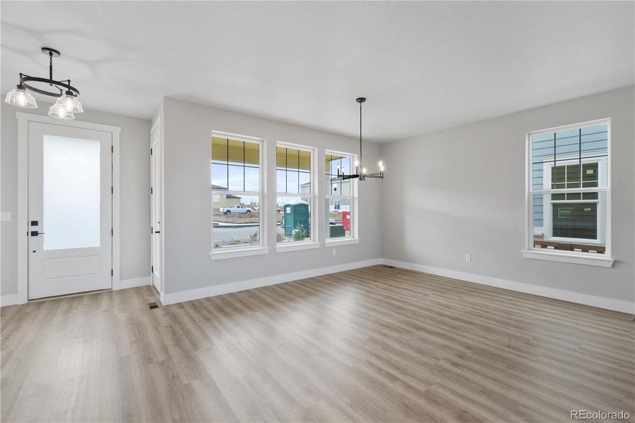 Spacious, unfurnished interior of a new home in Windler Single Family Homes, Aurora (Image 16).
