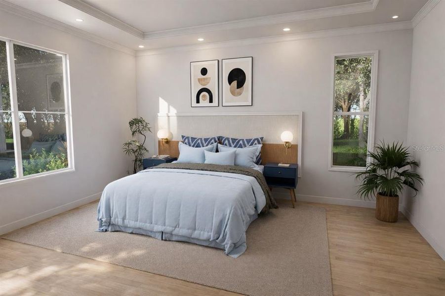 Furnished interior view inside a new home in , Port Charlotte (Image 12).