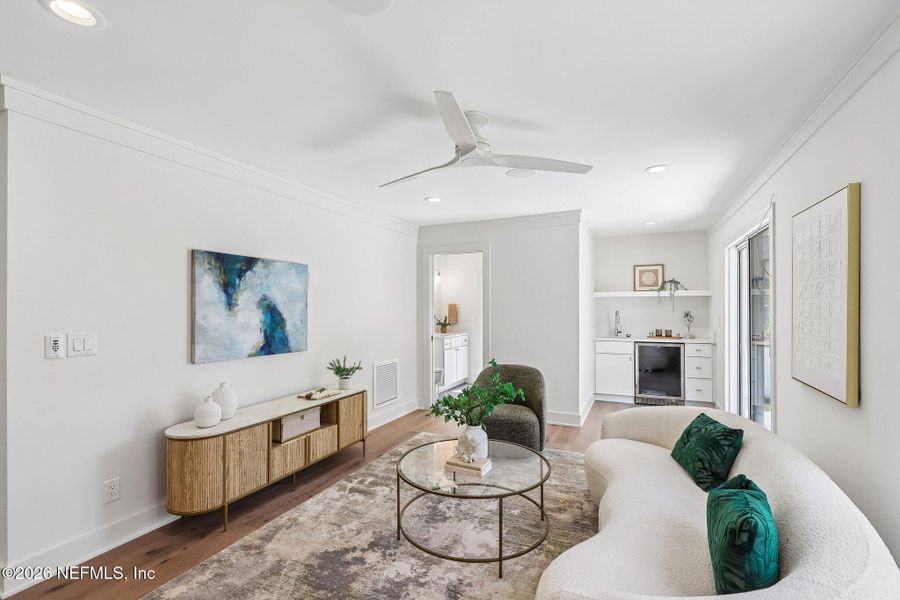 Furnished interior view inside a new home in , Jacksonville Beach (Image 36).