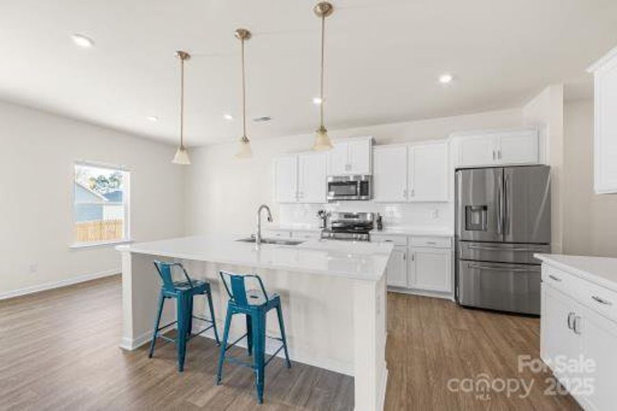 Furnished interior view inside a new home in Wilora Pond, Charlotte (Image 15). Furnished interior view inside a new home in Wilora Pond, Charlotte (Image 15).