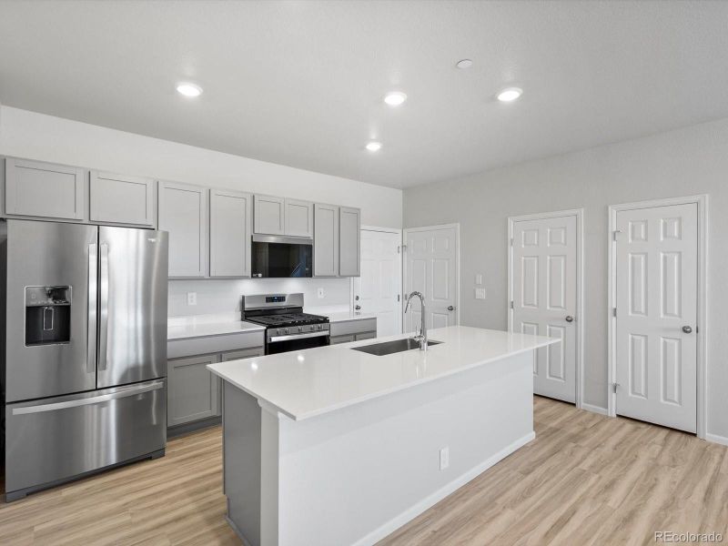 Furnished interior view inside a new home in Poudre Heights: The Meadow Collection, Windsor (Image 6). Furnished interior view inside a new home in Poudre Heights: The Meadow Collection, Windsor (Image 6).