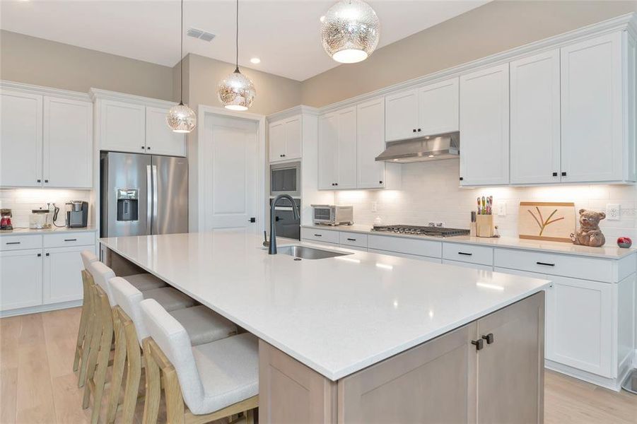 Furnished interior view inside a new home in , Englewood (Image 14). Furnished interior view inside a new home in , Englewood (Image 14).