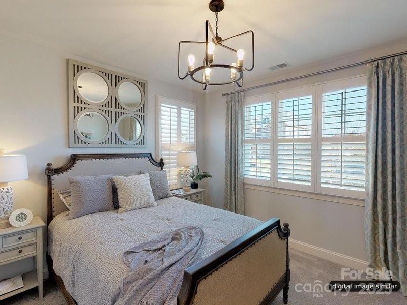 Furnished interior view inside a new home in , Lancaster (Image 26).