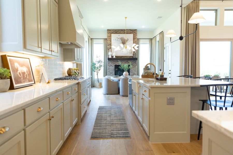 Representative furnished interior of a home built from the 5071 by Tradition Homes in Lakewood at Brookhollow – 60′ Lots, Prosper (Image 19).