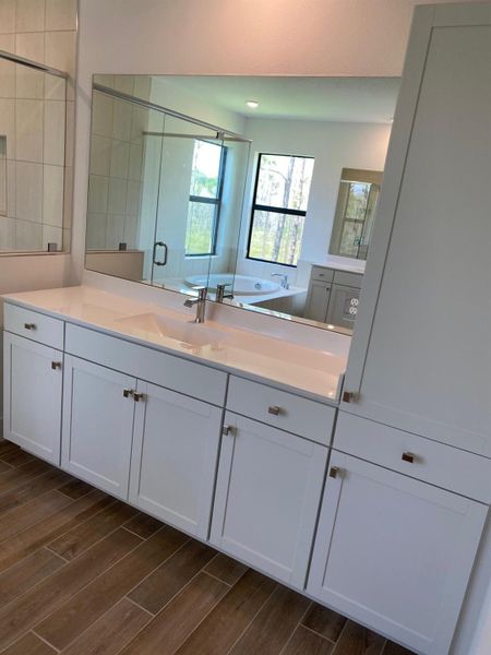 Furnished interior view inside a new home in Preserves at Park Trace, Stuart (Image 9). Furnished interior view inside a new home in Preserves at Park Trace, Stuart (Image 9).