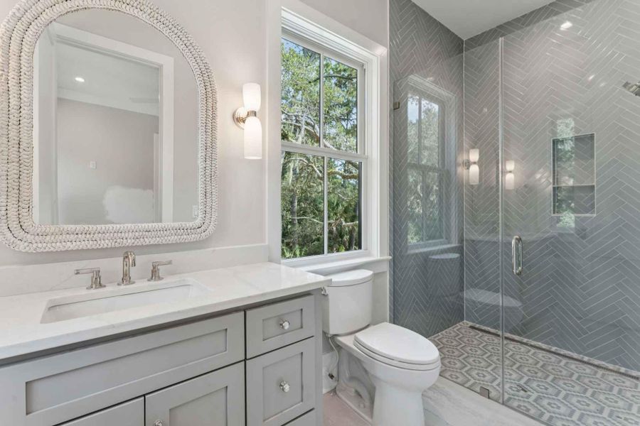 Furnished interior view inside a new home in , Johns Island (Image 10).