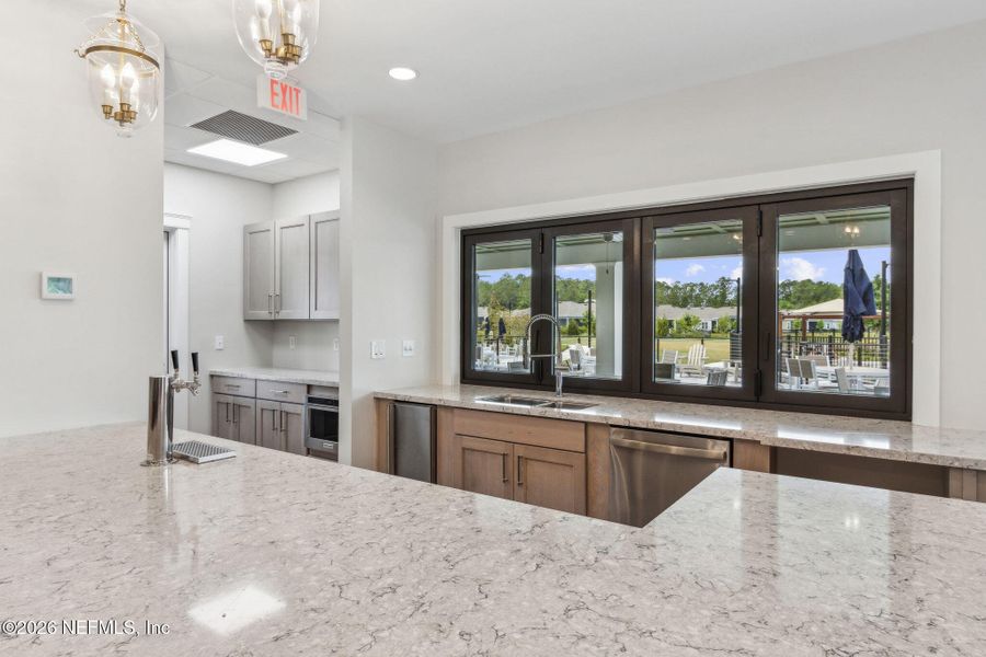 Furnished interior view inside a new home in , Yulee (Image 44).