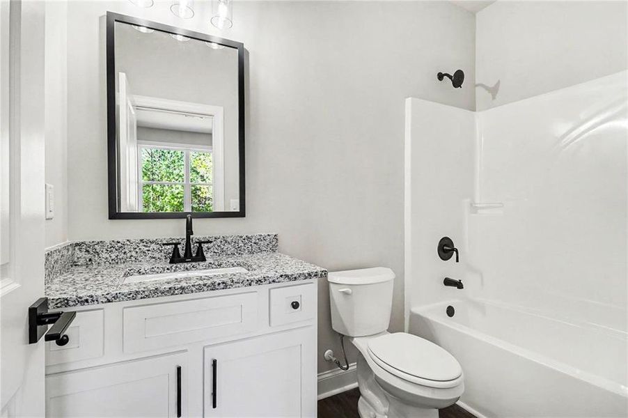 Furnished interior view inside a new home in , Dawsonville (Image 10).