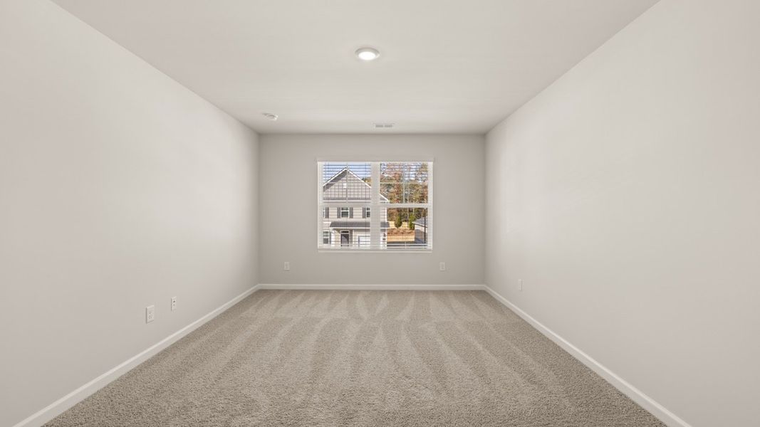 Representative unfurnished interior of a home built from the Plan by D.R. Horton in WillowBrook, Winder (Image 15).