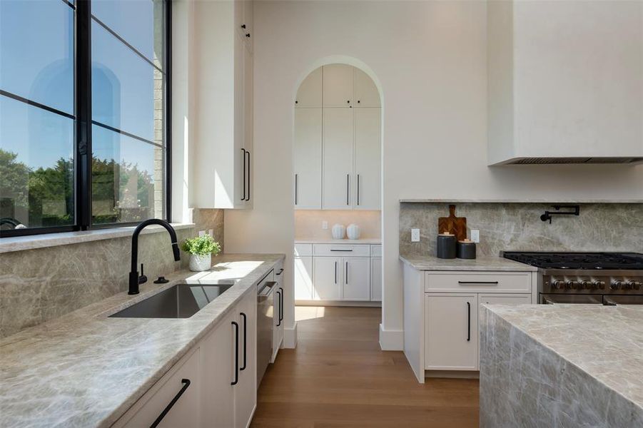 Furnished interior view inside a new home in , Heath (Image 16).