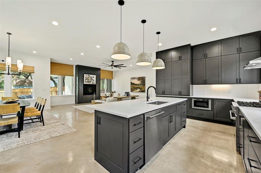 Furnished interior view inside a new home in , Jonestown (Image 9). Furnished interior view inside a new home in , Jonestown (Image 9).