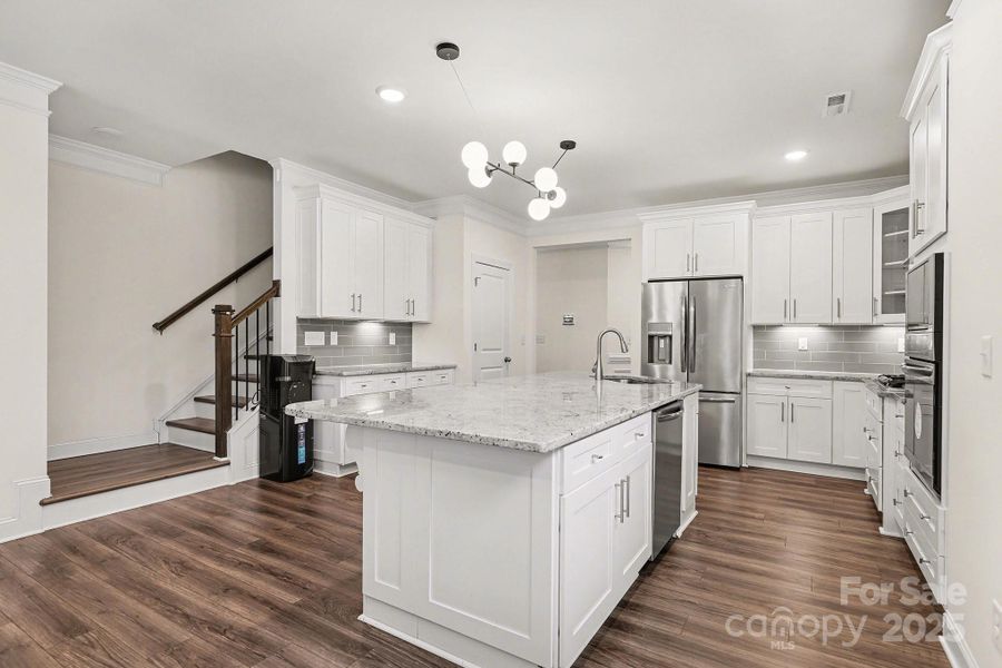 Furnished interior view inside a new home in , Harrisburg (Image 7).