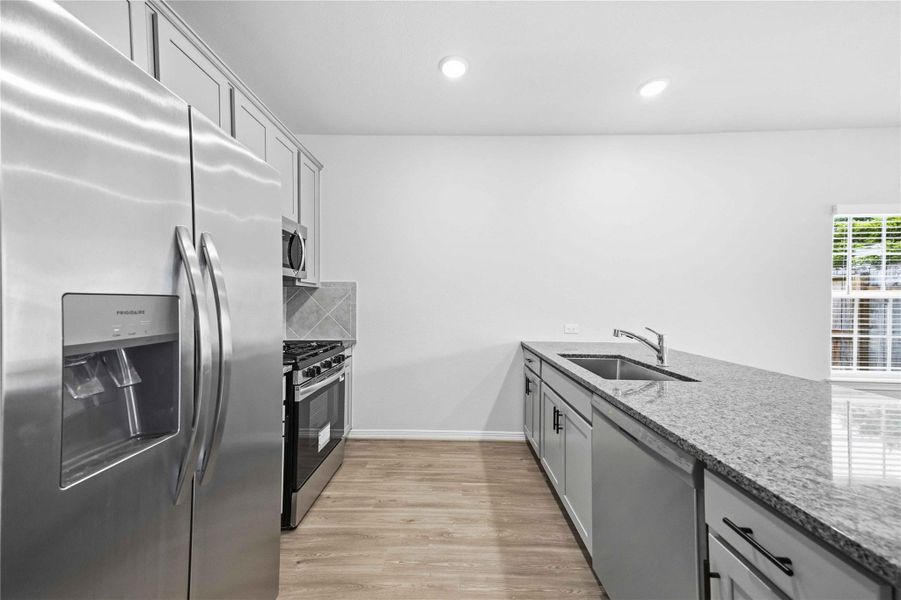 Furnished interior view inside a new home in , Houston (Image 10).