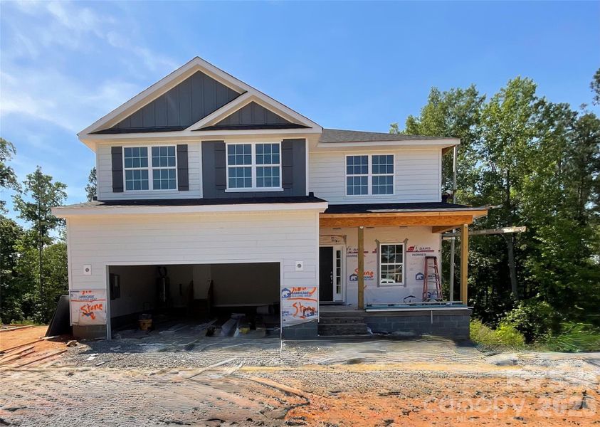 In-progress construction of a new home in Lauren Pines, York, SC (Image 13).