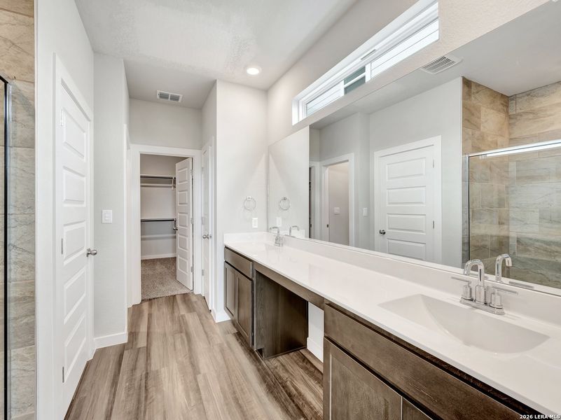 Furnished interior view inside a new home in Fairway Crossing, San Antonio (Image 5).