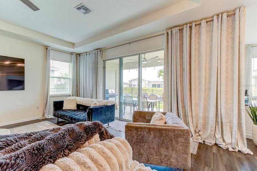 Furnished interior view inside a new home in Archers Mill, Ormond Beach (Image 32).