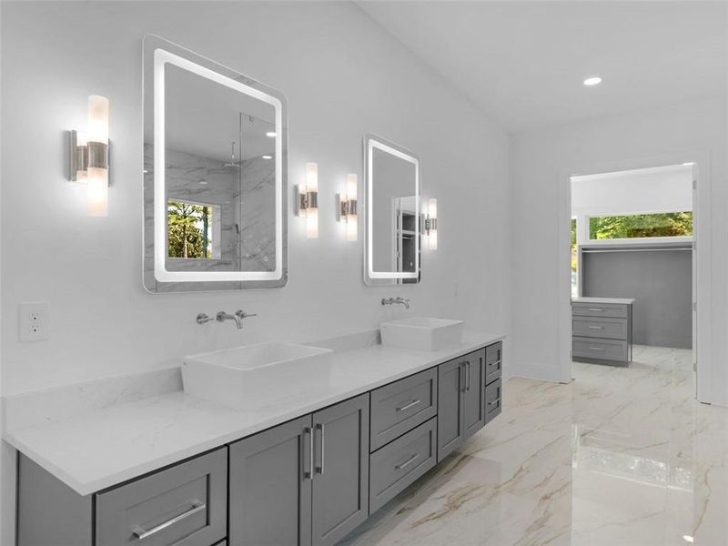 Furnished interior view inside a new home in , Jonesboro (Image 17).