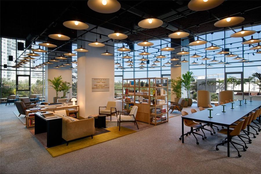 Community amenities in Five Park, Miami Beach (Image 34). Community amenities in Five Park, Miami Beach (Image 34).