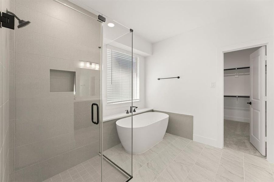 Furnished interior view inside a new home in Trails at Cottonwood Creek, Rowlett (Image 6).