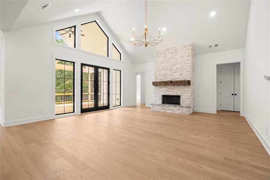 Spacious, unfurnished interior of a new home in , Ball Ground (Image 34).