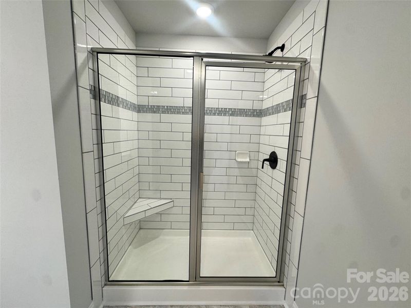 Ceramic tiled shower  Representative Photo
