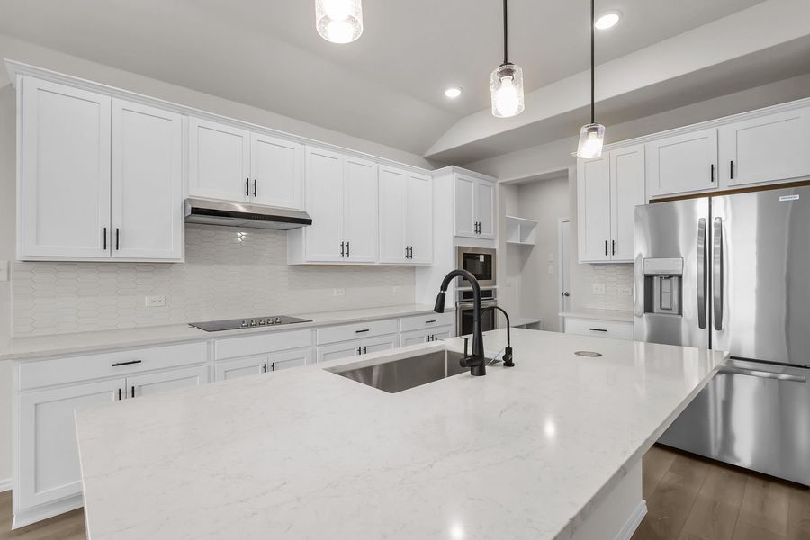 Representative furnished interior of a home built from the The Sequoia A by Davidson Homes LLC in Hickory Ridge, Elmendorf (Image 6).