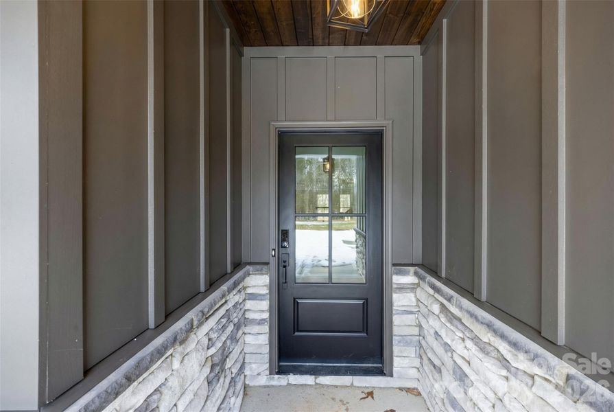 Exterior details and patio area of a home in , Salisbury (Image 3).