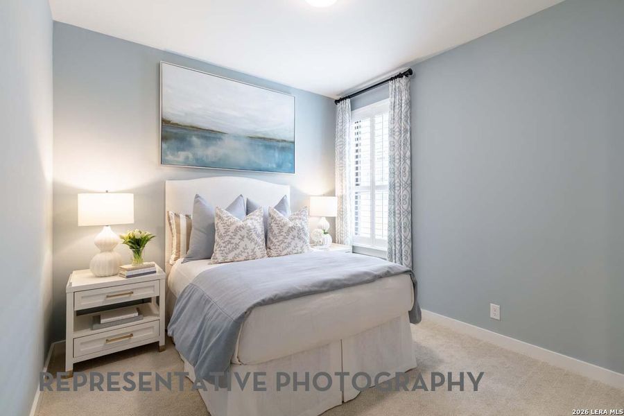 Furnished interior view inside a new home in Venado Crossing, Cibolo (Image 33). Furnished interior view inside a new home in Venado Crossing, Cibolo (Image 33).