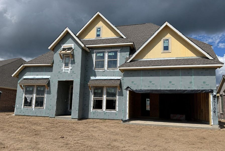 In-progress construction of a new home in The Meadows at Imperial Oaks, Spring, TX (Image 11). In-progress construction of a new home in The Meadows at Imperial Oaks, Spring, TX (Image 11).