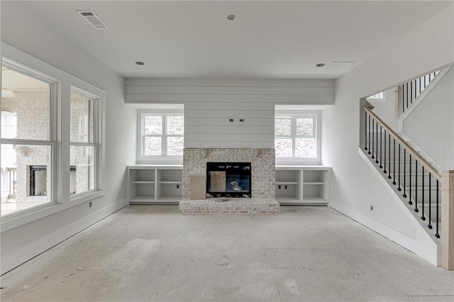 In-progress construction of a new home in , Buford, GA (Image 46).