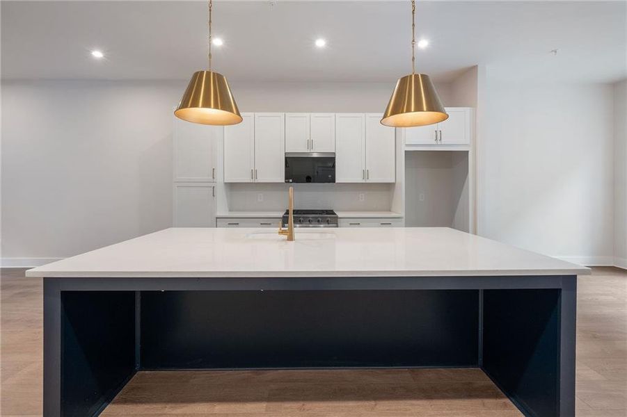Furnished interior view inside a new home in , Atlanta (Image 8).